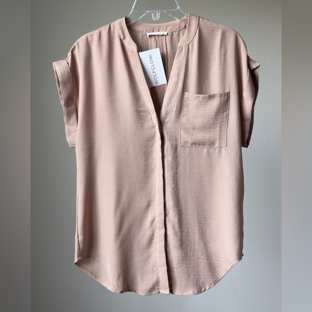 Women's Pink Blouse, size M